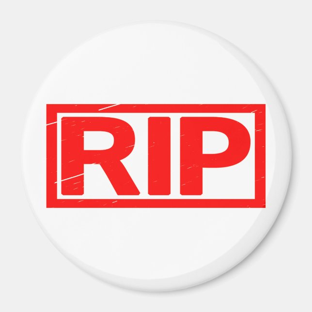 Rip-Briefmarke Magnet (Vorne)