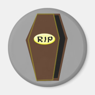 RIP-Coffin des Teufelskreises Magnet