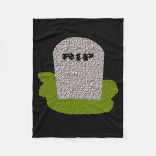 RIP Grabstein Fleece Blanket