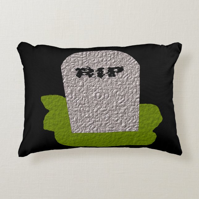RIP Grabstein Kissen (Vorderseite)