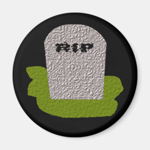 RIP Grabstein Magnet