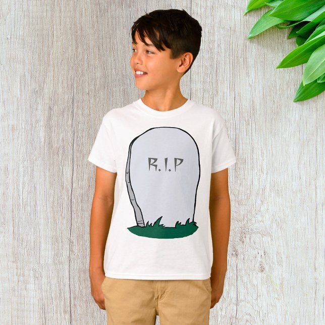 RIP Gravestone Friedhof T - Shirt (Von Creator hochgeladen)