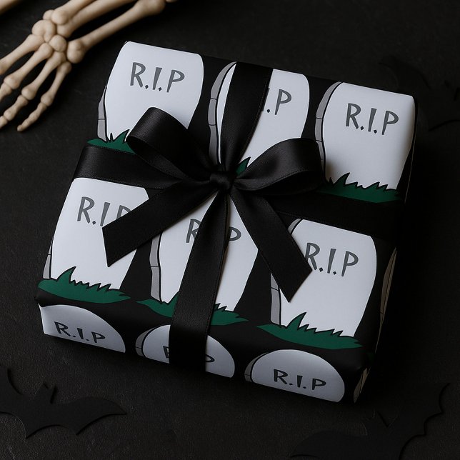RIP Gravestone Geschenkpapier (Von Creator hochgeladen)