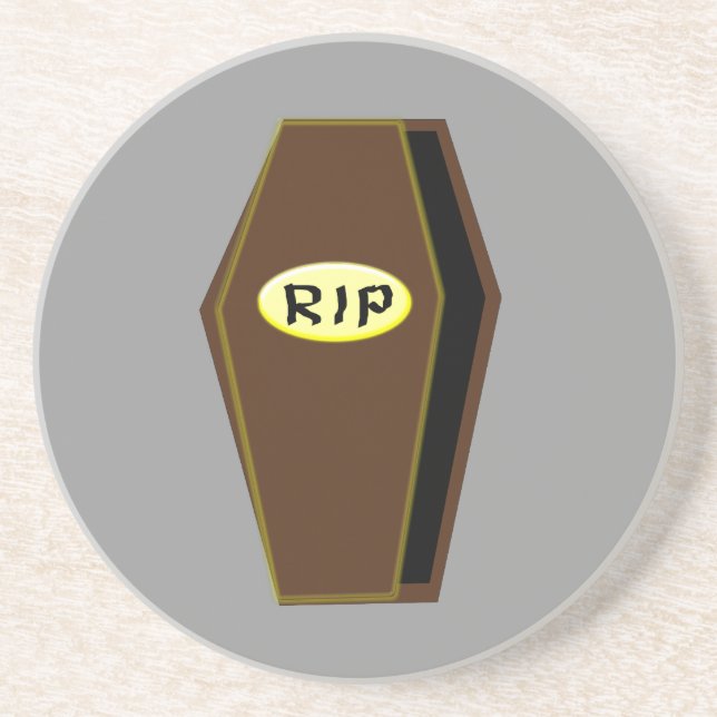 RIP Halloween-Sarg der verdammten Untersetzer (Vorne)
