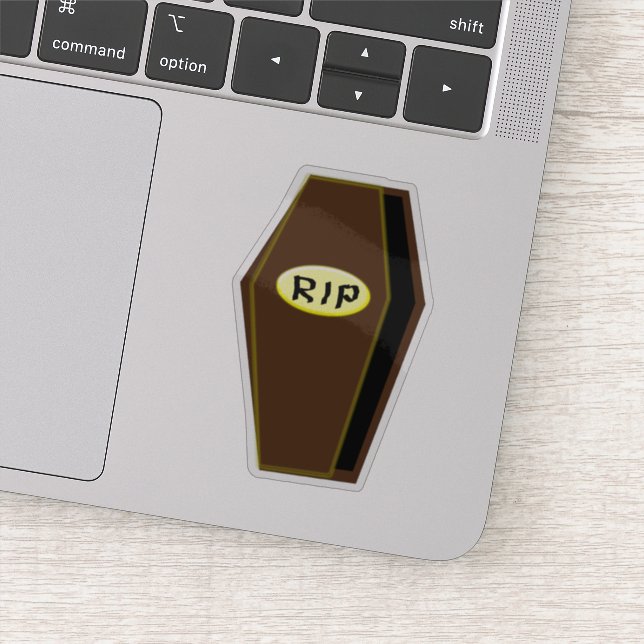 RIP Halloween-Särge Aufkleber (Detail)