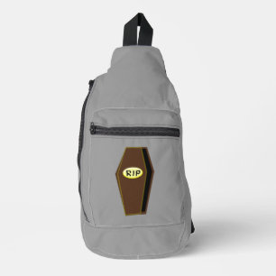 RIP Halloween-Särge Crossbody Bag
