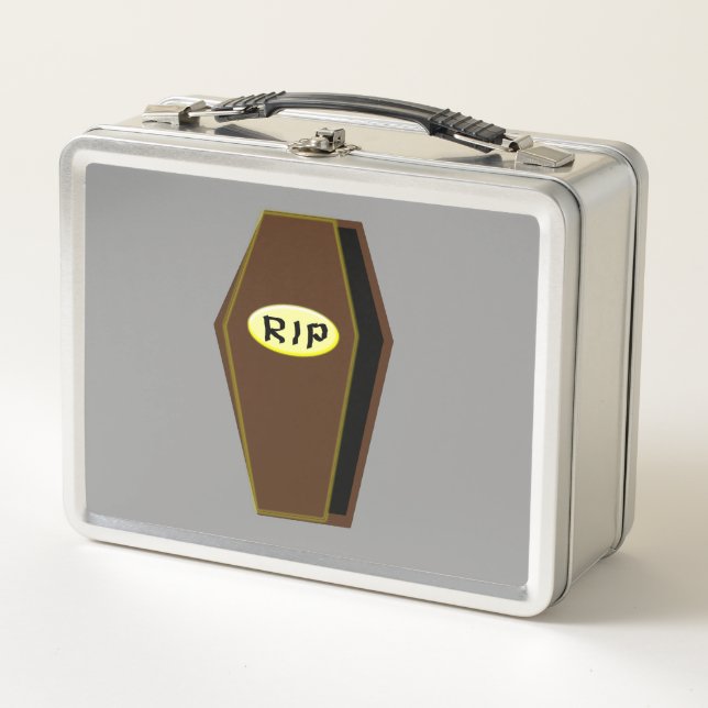 RIP Halloween-Sarge, Doom-Metal-Lunchbox Metall Brotdose (Vorderseite)