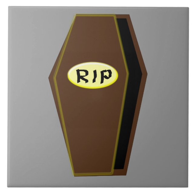 RIP Halloween-Sarge Fliese (Vorderseite)
