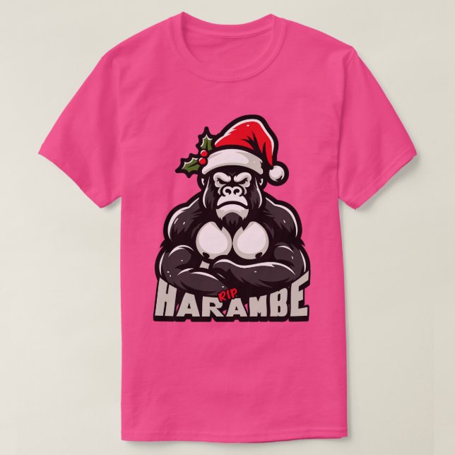 Rip Harambe T-Shirt (Design vorne)