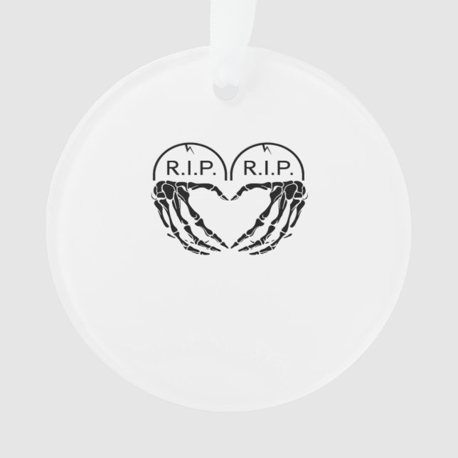 Rip, herzförmige Gestaltung aus Grabsteinen, Ornament (Vorderseite)