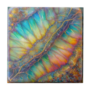 Rip in der Universum Opal Design Fliese