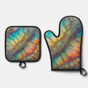Rip in der Universum Opal Design Ofenhandschuh & Topflappen-Set