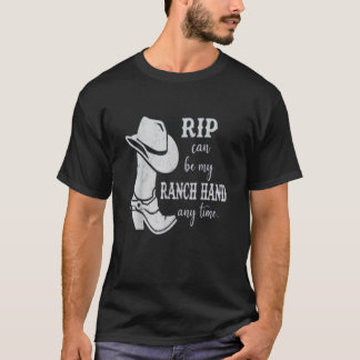 Rip kann meine Ranch Hand jeden Tag schicken rippe T-Shirt