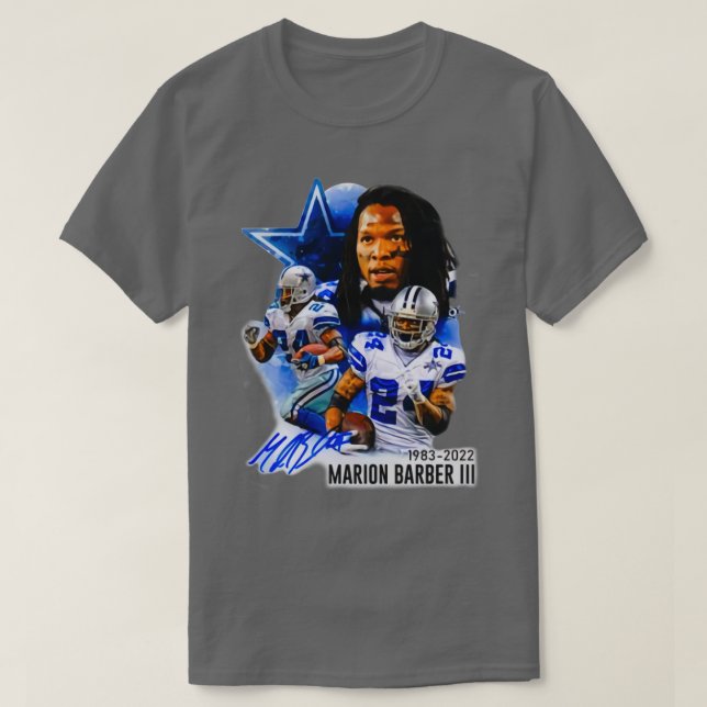 RIP Marion Barber III 19832022 2 T-Shirt (Design vorne)