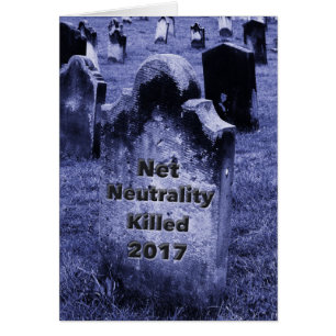 RIP Netzneutralität Gravestone