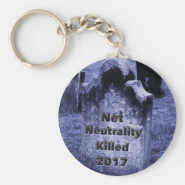 RIP Netzneutralität Gravestone Schlüsselanhänger