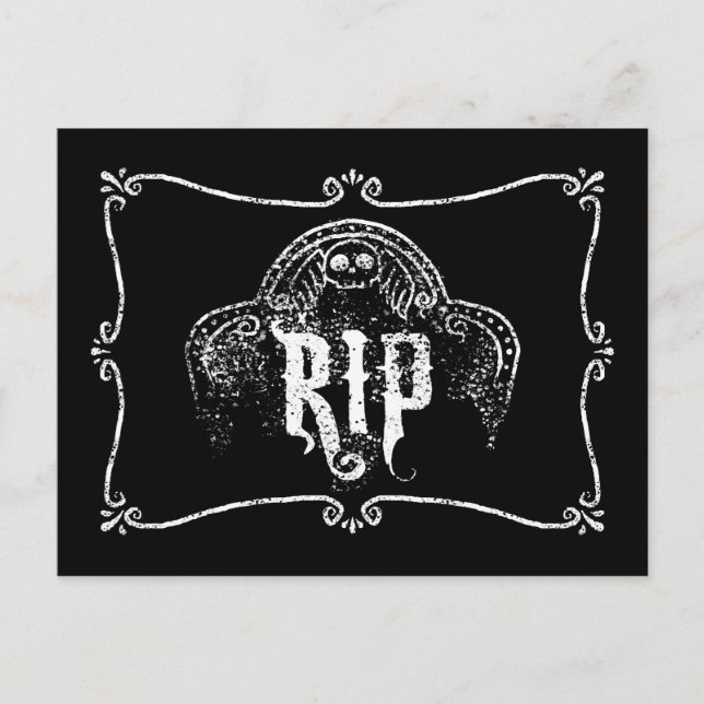 RIP POSTKARTE (Vorderseite)