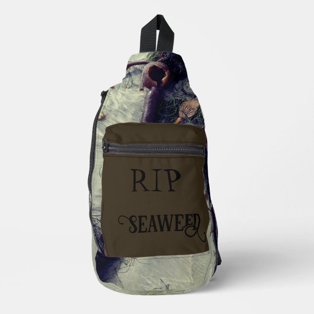 RIP Seaweed Print Cut Sew Bag Crossbody Bag (Vorderseite)