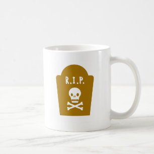 RIP Skull Kaffeetasse