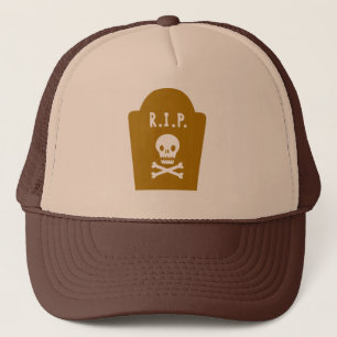 RIP Skull Truckerkappe