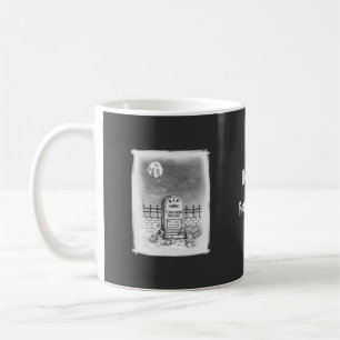 RIP Stupidmoon Masken und Impfstoff Kaffeetasse