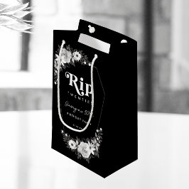 Rip to my Zwanzigers Black 30. Geburtstags Party Kleine Geschenktüte