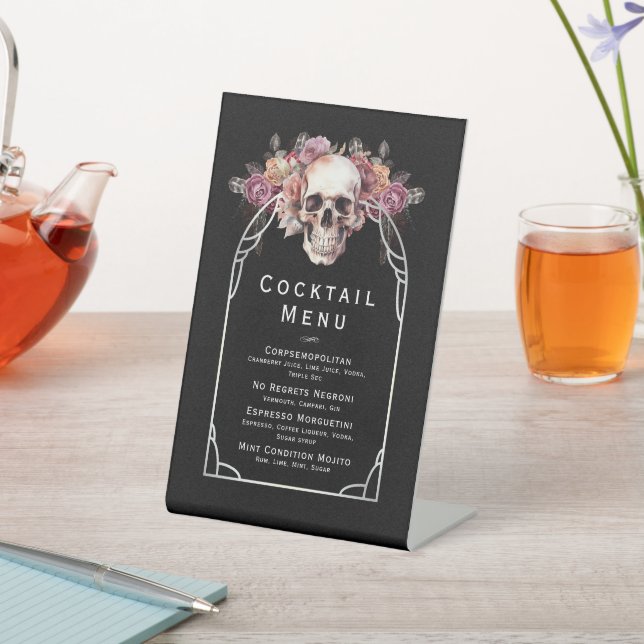 RIP Youth Cocktail Menu Sockelschild (In SItu)