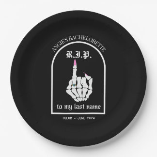 RIP zu den Bachelorette-Paper-Tellern meines Nachn Pappteller