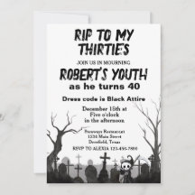 RIP zu meinen Dreißigern oder zu einer Geburtstags