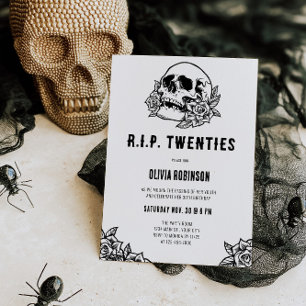 RIP Zwanziger 30. Geburtstag Einladung