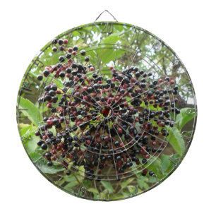 Ripening Elderberries Dart Board Dartscheibe