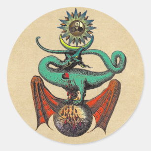 Ripley Rolle Runder Aufkleber