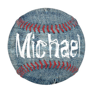 Ripped Denim - Personalisiert Baseball