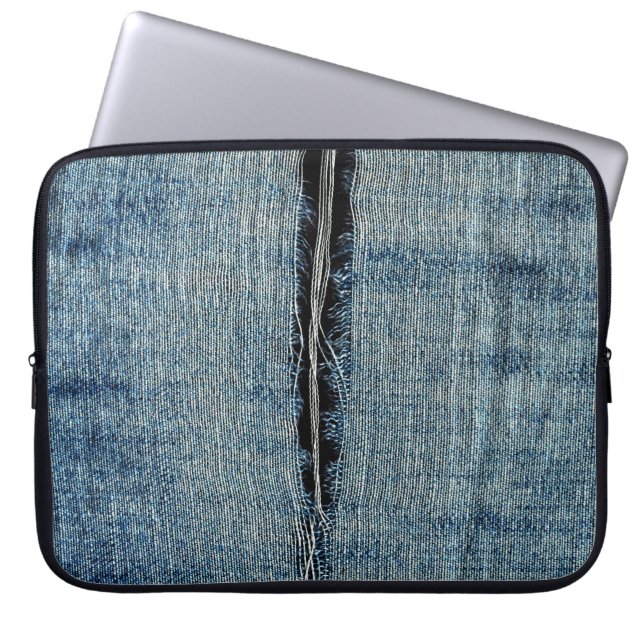 Ripped Jeans Laptopschutzhülle (Vorderseite)
