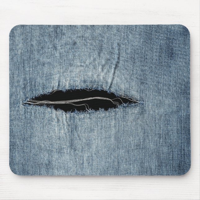 Ripped Jeans Mousepad (Vorne)