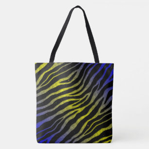 Ripped SpaceTime Stripes - Blau/Gelb