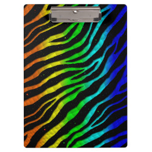 Ripped SpaceTime Stripes - Light Spectrum Klemmbrett