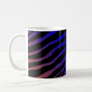 Ripped SpaceTime Stripes - Orange/Blau Kaffeetasse