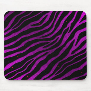 Ripped SpaceTime Stripes - Rosa/Lila Mousepad