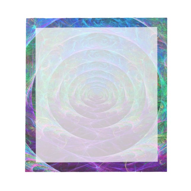 Rippeleffekt Notizblock (Vorderseite)