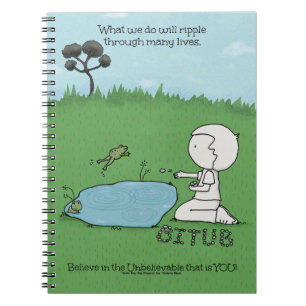 Rippeleffekt Notizblock