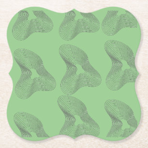 Rippeleffekt" Untersetzer