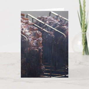 Rippen am Grill, geräuchert Karte