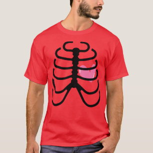 Rippen und Herz 4 T-Shirt