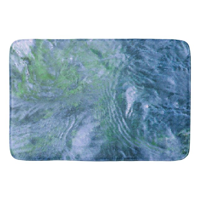 Rippenwasser Badematte (Vorderseite)