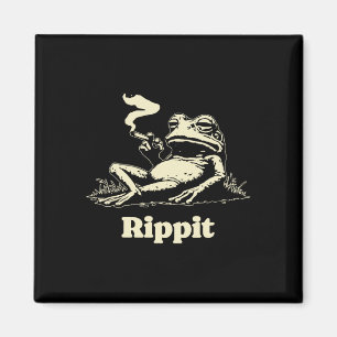 Rippit Frosch Kiffer Weed Raucher Lustig Magnet