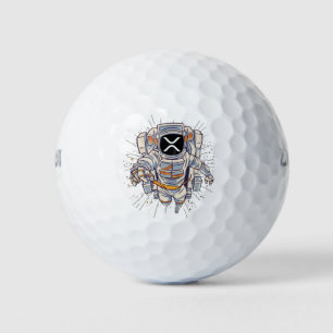 Ripple Astronaut - Xrp Crypto Golfball