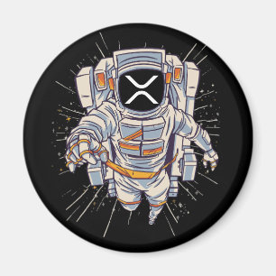 Ripple Astronaut - Xrp Crypto Magnet
