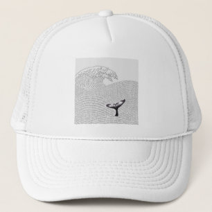 Ripple Before Wave Hat Truckerkappe