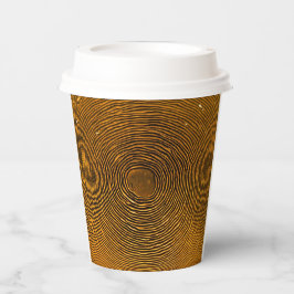 Ripple-Effekt Papier-Cup - Ruhe in jeder Seite Pappbecher